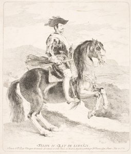 Filip IV, król Hiszpanii, na koniu autorstwa Francisco de Goya