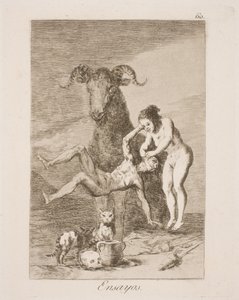 Próba autorstwa Francisco de Goya