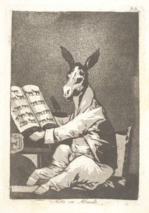 Jego przodkowie autorstwa Francisco de Goya