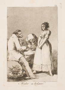 Lepsza jazda autorstwa Francisco de Goya