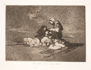 Co sugeruje pojedyncza filiżanka? (59) autorstwa Francisco de Goya