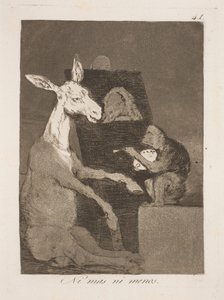 Ni mniej ni więcej autorstwa Francisco de Goya