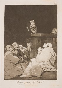Co za złoty dziób autorstwa Francisco de Goya