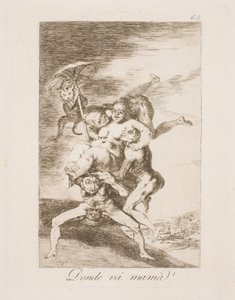 Dokąd idzie mama? autorstwa Francisco de Goya