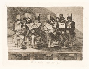 Nikt nie wie dlaczego (35) autorstwa Francisco de Goya