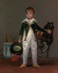 José Costa y Bonells (zm. 1870), zwany Pepito, c.1810 autorstwa Francisco de Goya
