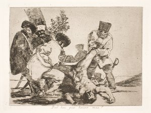 Czy można zrobić więcej? (33) autorstwa Francisco de Goya