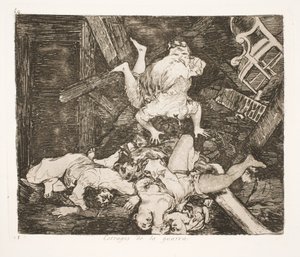 Okropności wojny (30) autorstwa Francisco de Goya