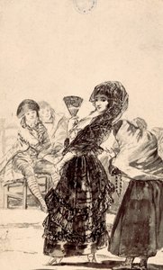 Los caprichos: „Niech Bóg jej wybaczy, była jej matką” autorstwa Francisco de Goya