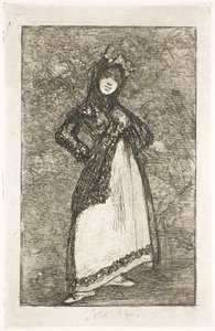 Maja na tle demonów autorstwa Francisco de Goya