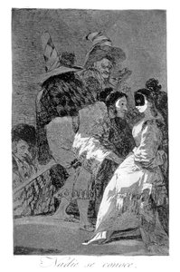 Nikt nie zna siebie, 1799 autorstwa Francisco de Goya