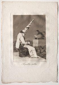 Osiemdziesiąt Kaprysów: Ci Polbos, 1793-1798. autorstwa Francisco de Goya