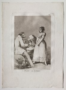 Ochenta Caprichos: Lepiej być leniwym, 1793-1798. autorstwa Francisco de Goya