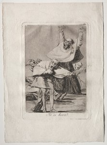 Ochenta Caprichos: Już czas, 1793-1798. autorstwa Francisco de Goya