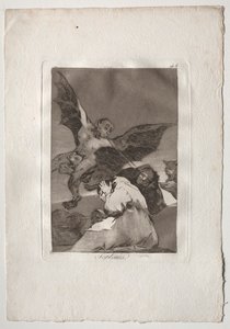 Ochenta Caprichos: Opowieści-podmuchy wiatru autorstwa Francisco de Goya