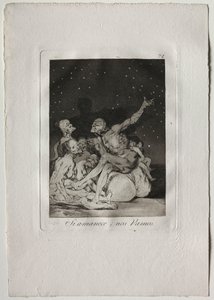 Ochenta Caprichos: Kiedy nadejdzie dzień, odejdziemy, 1793-1798. autorstwa Francisco de Goya