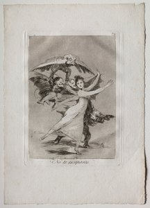 Ochenta Caprichos: Nie uciekniesz, 1793-1798. autorstwa Francisco de Goya