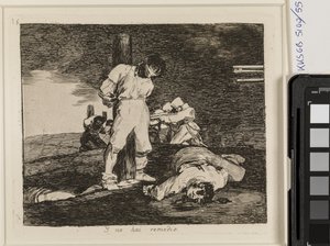 I nie ma nic więcej do zrobienia (15) autorstwa Francisco de Goya