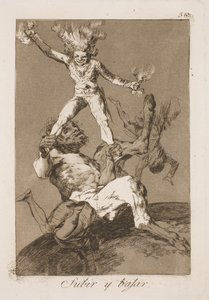 W górę i w dół autorstwa Francisco de Goya