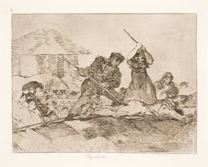 motłoch (28) autorstwa Francisco de Goya