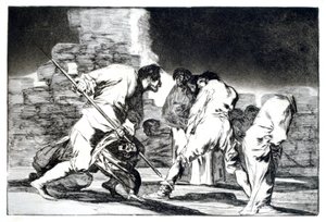 Zagadka Furii, 1819-1823 autorstwa Francisco de Goya