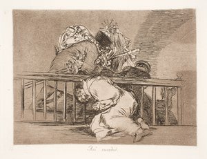 Jak to się stało (47) autorstwa Francisco de Goya
