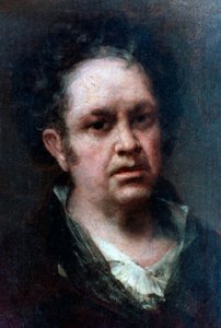 Autoportret, 1815 autorstwa Francisco de Goya