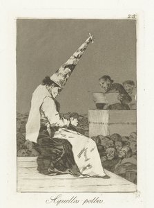 Cząsteczki kurzu autorstwa Francisco de Goya