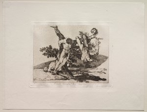 Okropności wojny: bohaterski wyczyn! Z trupami! autorstwa Francisco de Goya