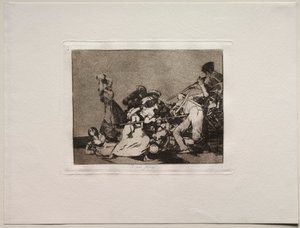Horrory wojny: i są jak dzikie bestie. autorstwa Francisco de Goya