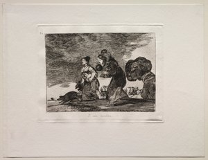 Horrory wojny: i to też. autorstwa Francisco de Goya