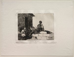 Horrors of War: Apele są na próżno autorstwa Francisco de Goya