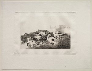Okropności wojny: jeszcze gorzej, 1810. autorstwa Francisco de Goya
