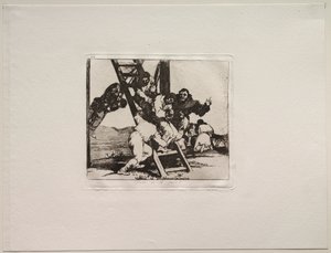 Horrory wojny: to trudny krok! autorstwa Francisco de Goya
