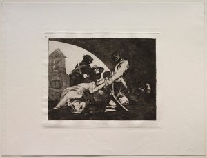 Okropności wojny: nie rób tego autorstwa Francisco de Goya
