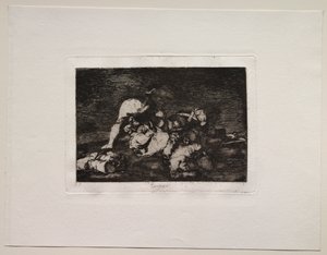 Okropności wojny: ani (nie) ani autorstwa Francisco de Goya