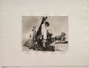 Horrory wojny: nie w tym przypadku. autorstwa Francisco de Goya
