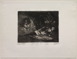 Okropności wojny: Nic. Wydarzenie powie autorstwa Francisco de Goya