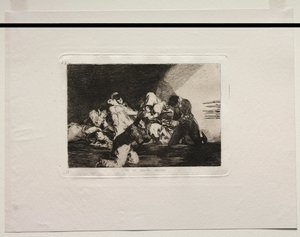 Okropności wojny: jedno nieumiejętne spojrzenie. autorstwa Francisco de Goya