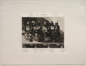 Horrory wojny: nie można powiedzieć dlaczego. autorstwa Francisco de Goya
