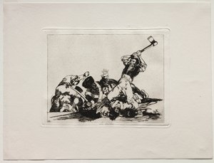 Okropności wojny: to samo autorstwa Francisco de Goya