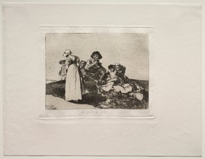 Horrors of War: Najgorsze jest błaganie. autorstwa Francisco de Goya