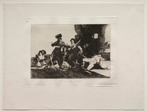 Horrory wojny: nie ma teraz czasu. autorstwa Francisco de Goya