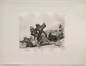 Horrory wojny: to też. autorstwa Francisco de Goya