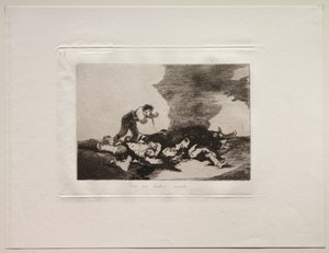 Horrory wojny: po to się urodziłeś. autorstwa Francisco de Goya