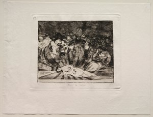 Horrors of War: Prawda umarła. autorstwa Francisco de Goya