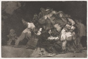 Przysłowia: Ogólne szaleństwo autorstwa Francisco de Goya