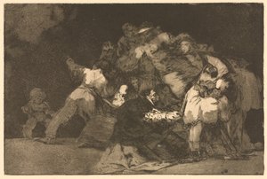 Przysłowia: General Folly, 1864. autorstwa Francisco de Goya