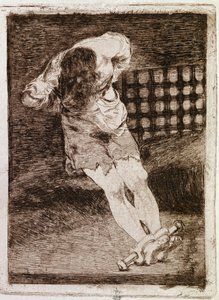 Wykluczenie winnego nie wymaga męki (Grawerowanie autorstwa Francisco de Goya