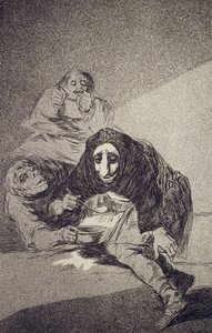 Wstydliwy Capricho nr 54 autorstwa Francisco de Goya